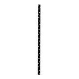 Straws, 7.75 Inch, Black, Unwrapped, 7.75 Linear Inch,6 - 500 COUNT