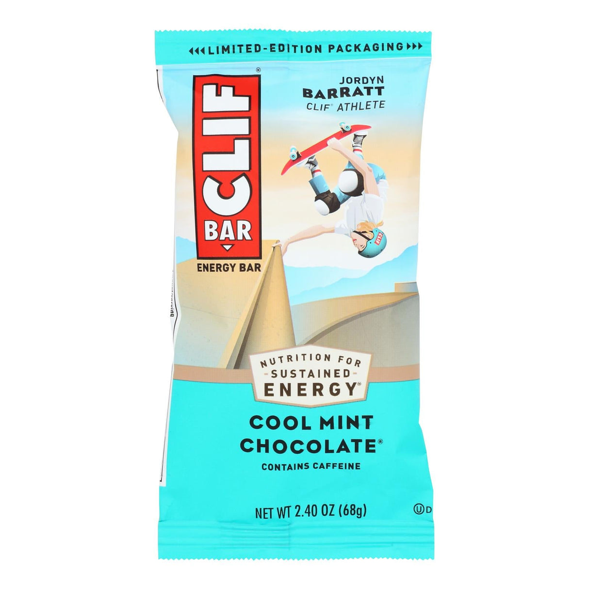 Bars, Cool Mint Chocolate, contains Caffeine,12 - 2.4 OUNCE