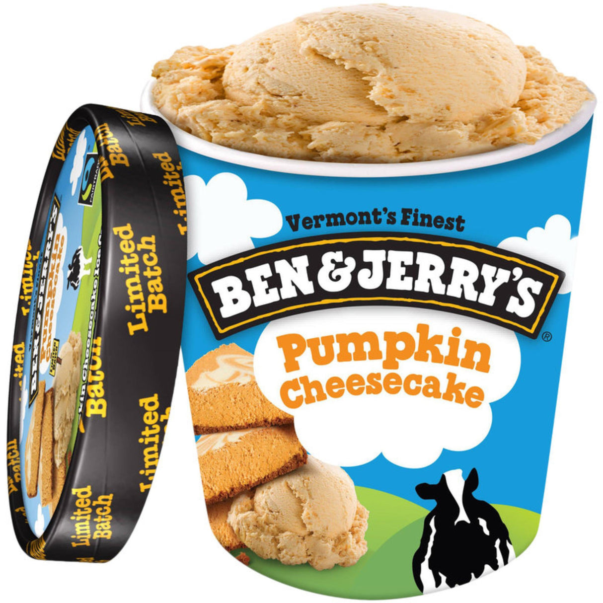 Ice Cream, Hard Serve, Pumpkin Cheesecake, Frozen,8 - 16 FLUID
