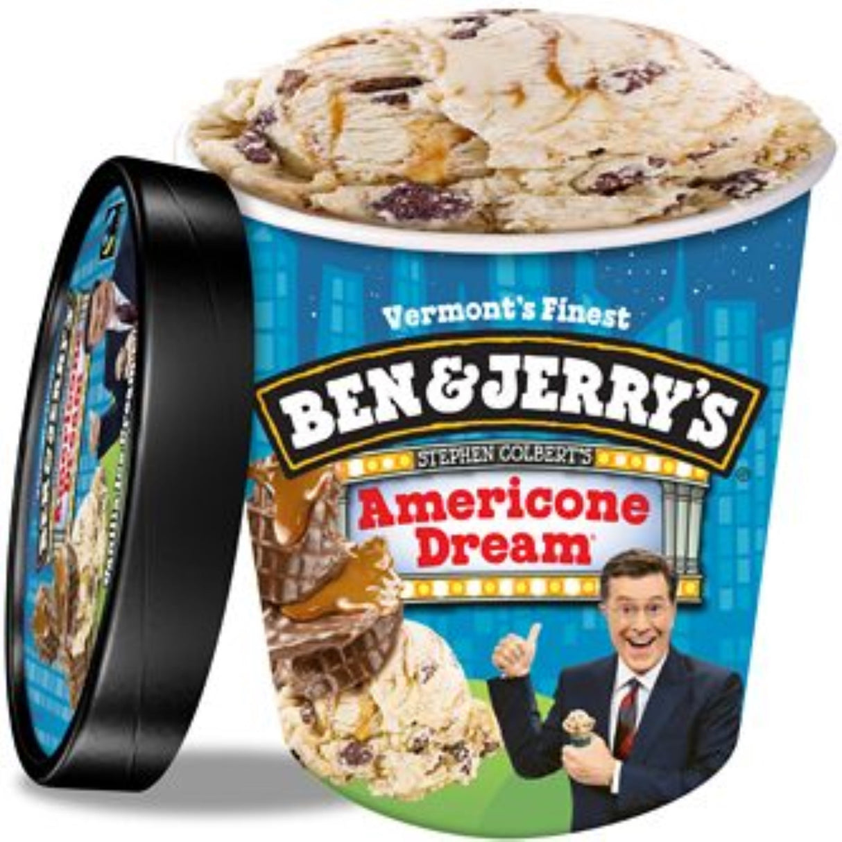 Ice Cream, Hard Serve, Americone Dream, Frozen,12 - 4 FLUID