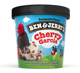 Ice Cream, Hard Serve, Cherry Garcia, Frozen,8 - 16 FLUID