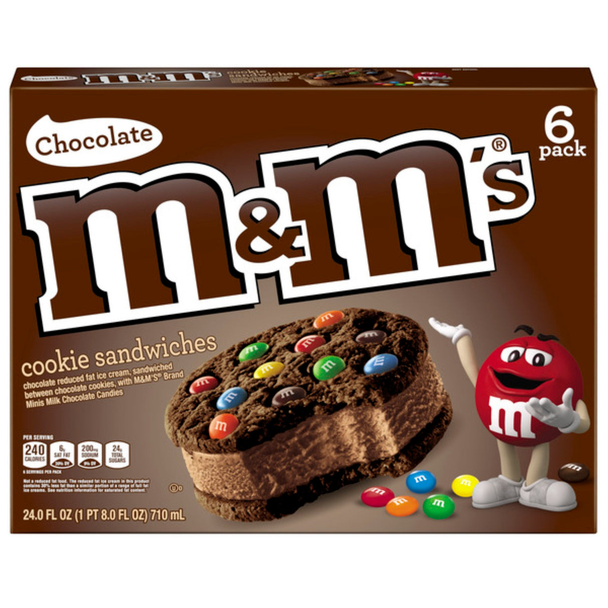 Ice Cream Bar, Original, chocolate-covered vanilla,24 - 4 FLUID