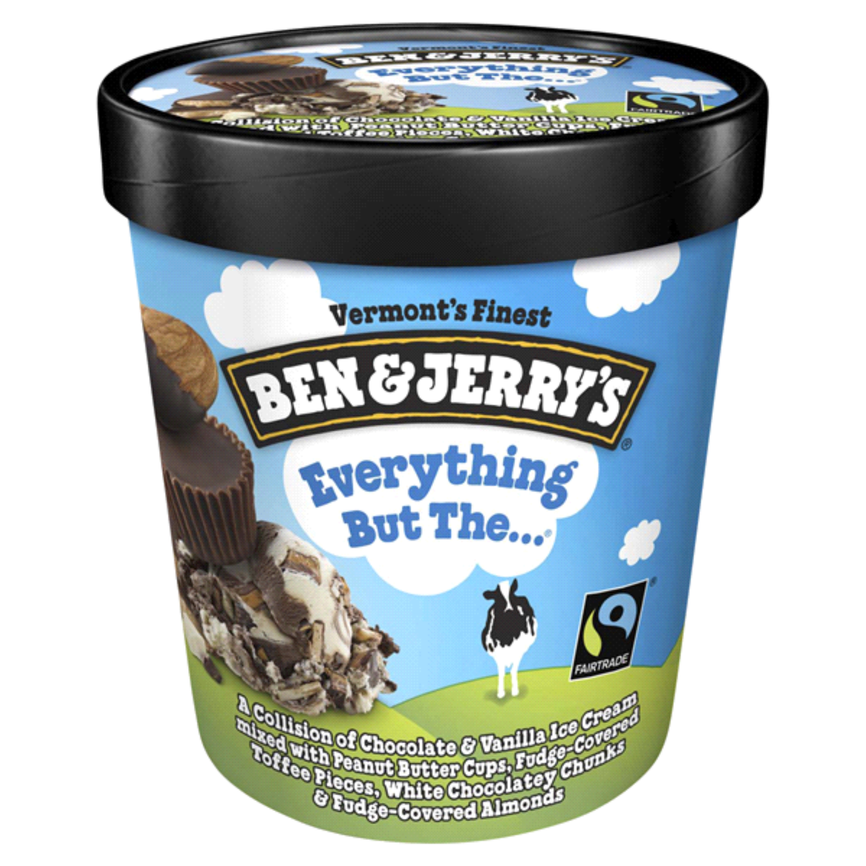 Ice Cream, Hard Serve, Everything But The..., Frozen,8 - 16 FLUID
