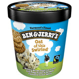 Ice Cream, Hard Serve, Oat of this Swirled, Frozen,8 - 16 FLUID