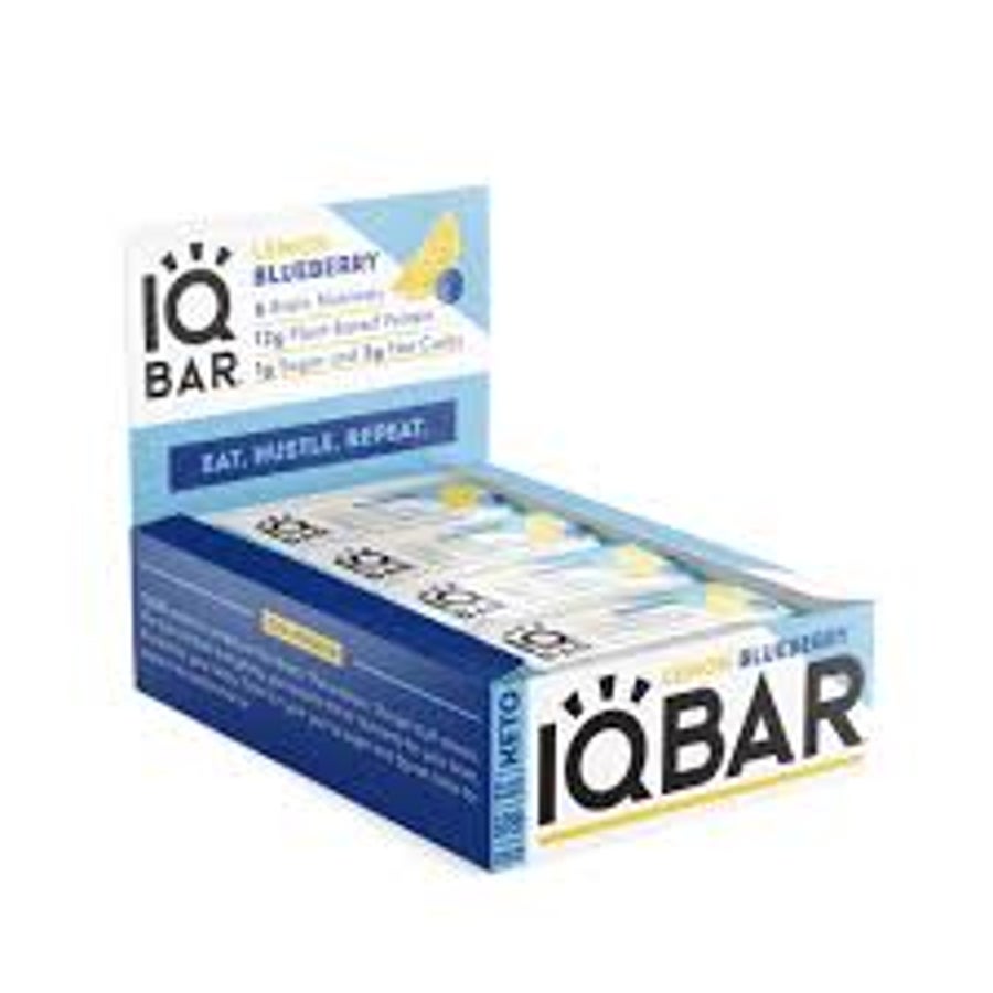 Bars, Brain & Body, Lemon Blueberry, Individually-Wrapped,12 - 1.6 OUNCE