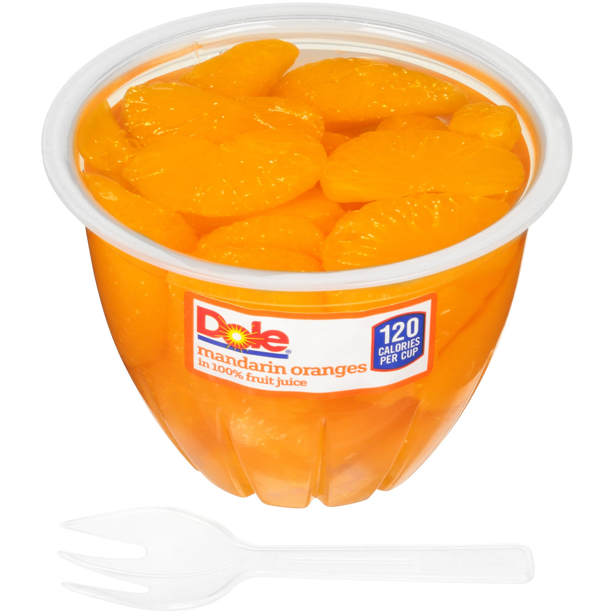 Oranges, Mandarin, in Juice, Plastic Cups, Shelf-Stable,12 - 7 OUNCE