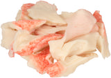 Crab Surimi Meat, Flakes, Imitation, Cooked, Frozen,4 - 2.5 POUND