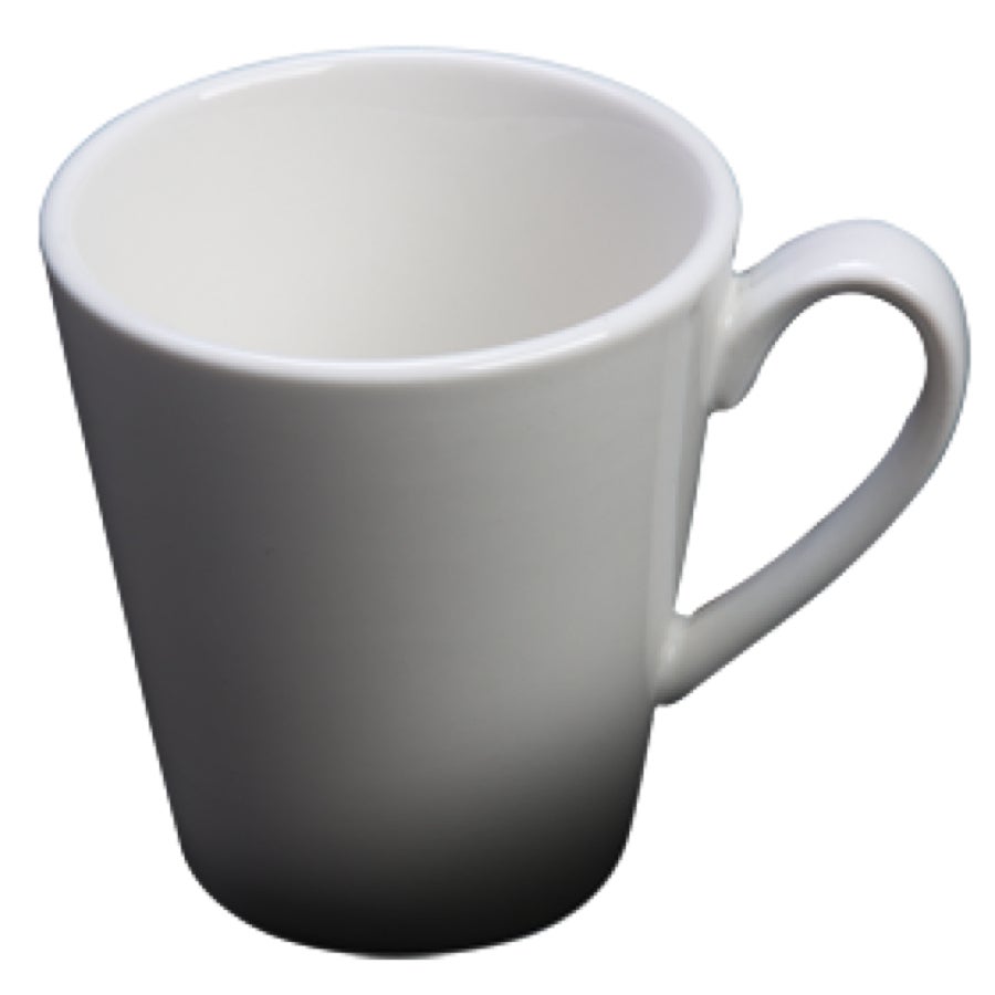 Mugs, 12 Ounce, White, Porcelain,4 - 6 COUNT