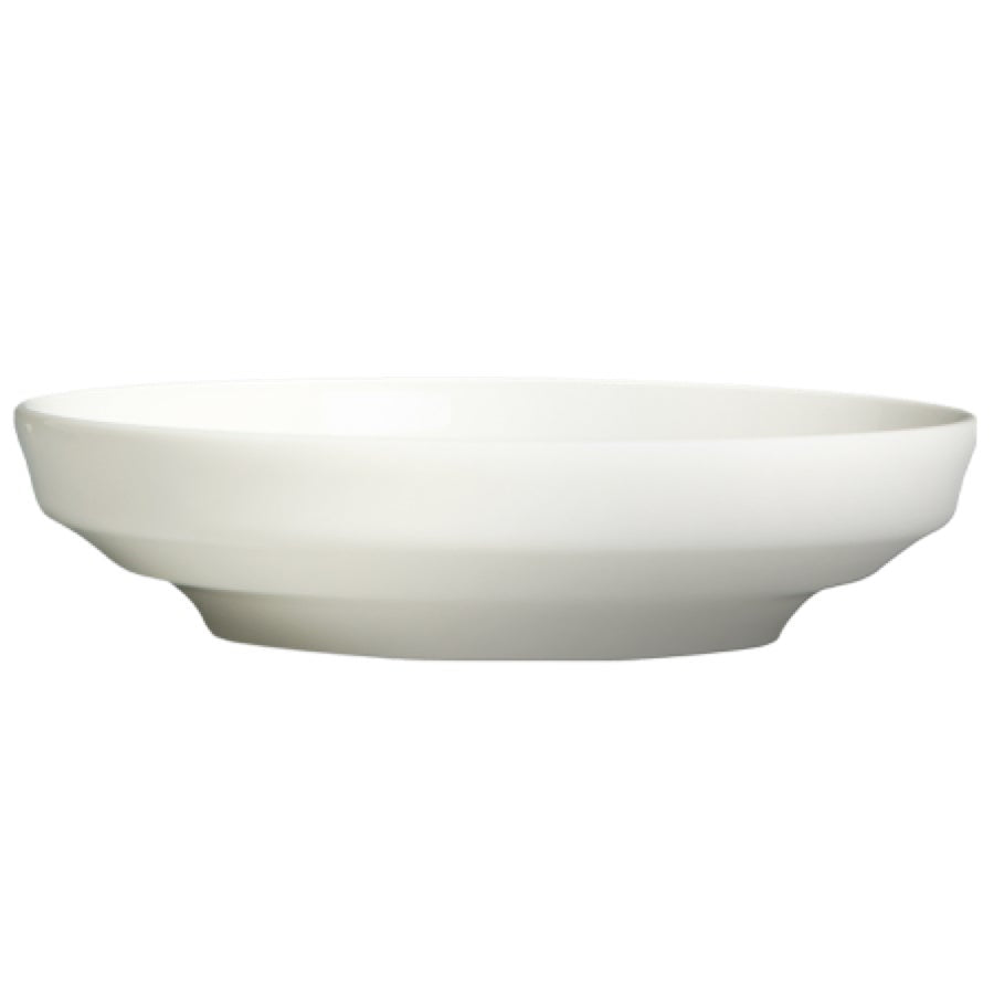 Plates, Soup, 8 Inch, White, Porcelain,6 - 6 COUNT