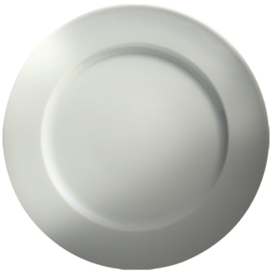 Plates, 9.88 Inch, Mid Rim, White, Porcelain,6 - 4 COUNT