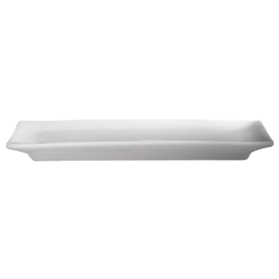 Platters, 10.50 x 4 Inch, White, Porcelain, Rectangular,6 - 4 COUNT
