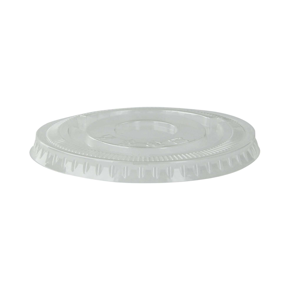 Lids, Flat, Plastic, Clear,10 - 100 COUNT