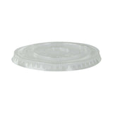 Lids, Flat, Plastic, Clear,10 - 100 COUNT