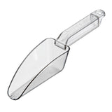 Ice Scoop, 6 Ounce, Plastic, Clear, 10 x 2.5 x 2.5 Inch,1 - 1 EACH