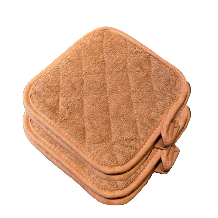 Holders, Pot, Brown, 8 x 8 Inch,4 - 1 EACH