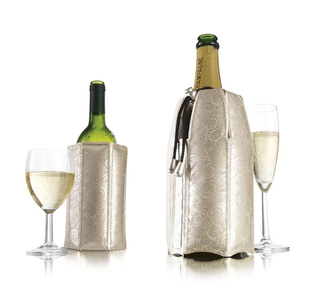 Cooler Set, Wine & Champagne, Flexible, Platinum,6 - 1 COUNT