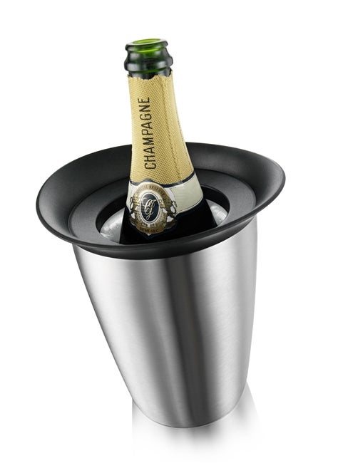 Cooler, Champagne, Elegant, Stainless Steel,6 - 1 COUNT