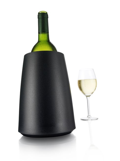 Cooler, Wine, Elegant, Black,6 - 1 COUNT