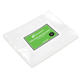 Bags, 10 x 8 Inch, Plastic, Clear, 3 Mil, for Vacuum Sealer System,1 - 1000 COUNT