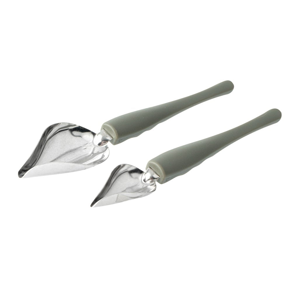 Spoon Set, Drawing & Decorating, 7.75 x 1.5 x 1.5 Inch, Stainless Steel, with Comfort Grip,1 - 2 PIECE
