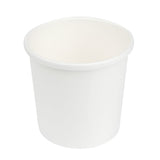 Containers, Soup, 12 Ounce, Paper, White, Round, 3.5 x 3.5 x 3.5 Inch,1 - 200 COUNT