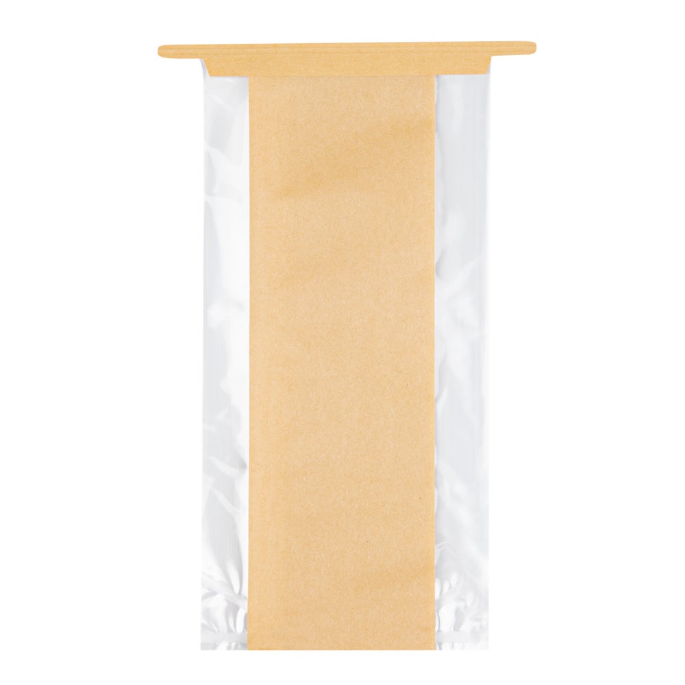 Bags, Tin Tie, 6.25 x 3.5 x 13.25 Inch, Paper, Kraft,1 - 100 COUNT