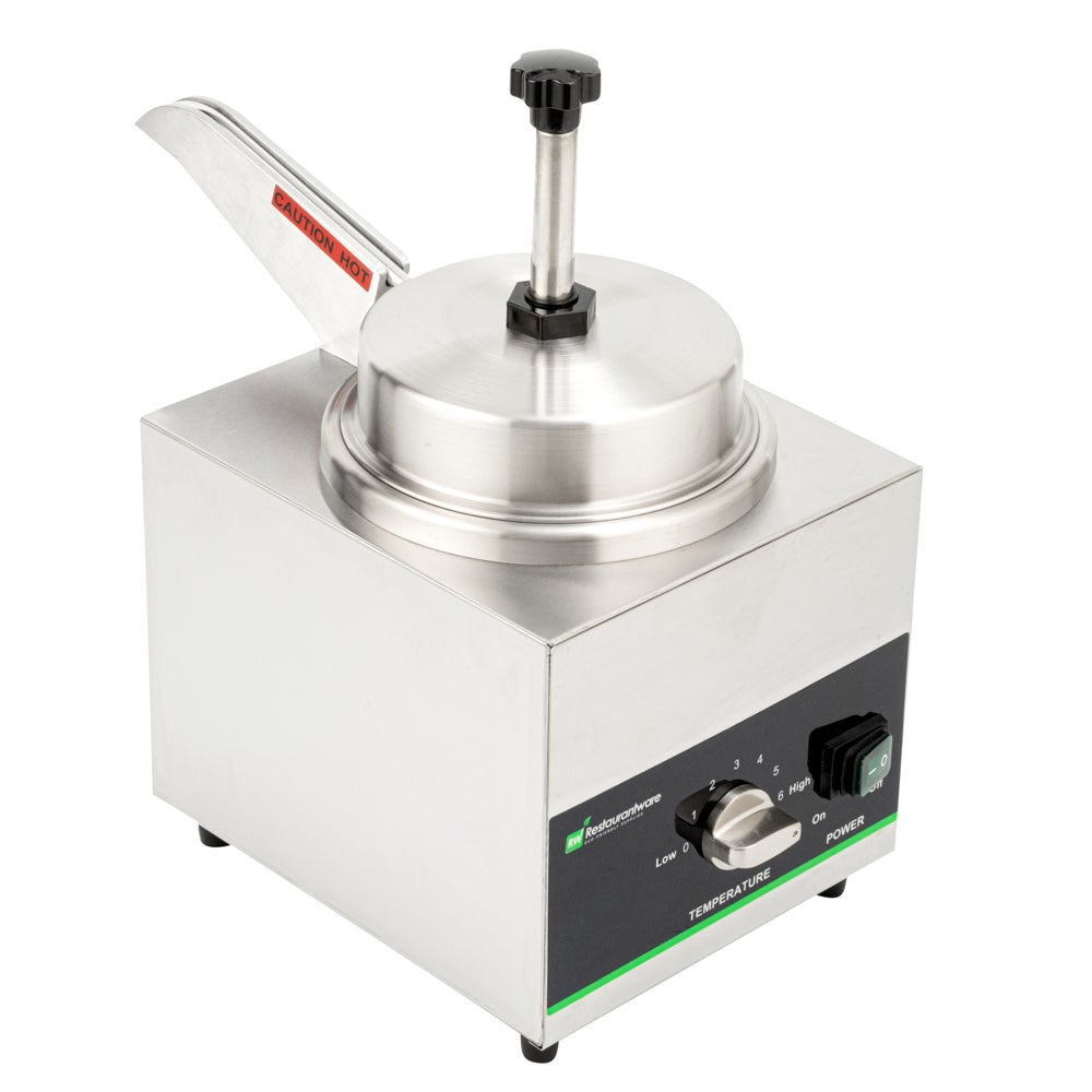 Warmer, 3.5 Quart, Stainless Steel, with Heated Spout & Pump,1 - 1 EACH