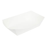 Trays, 6.5 x 3.75 x 2.25 Inch, Paper, White, Boat,1 - 200 COUNT