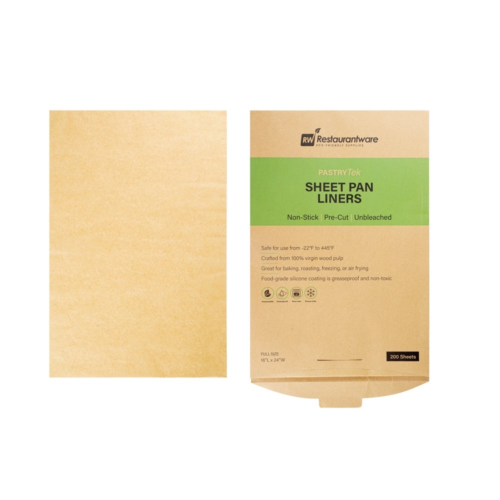 Liners, 16 x 24 Inch, Paper, White, Silicone-Coated,1 - 200 COUNT