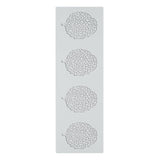 Mat, Fondant Impression, 11.60 x 3.80 Inch, Autumn Leaf, Silicone, Gray,1 - 1 EACH