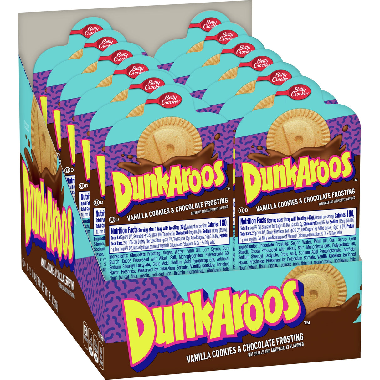 Snacks, Vanilla Cookie, with Chocolate Frosting, Single-Serve, Shelf-Stable, 1.5 Ounce,3 - 12 COUNT