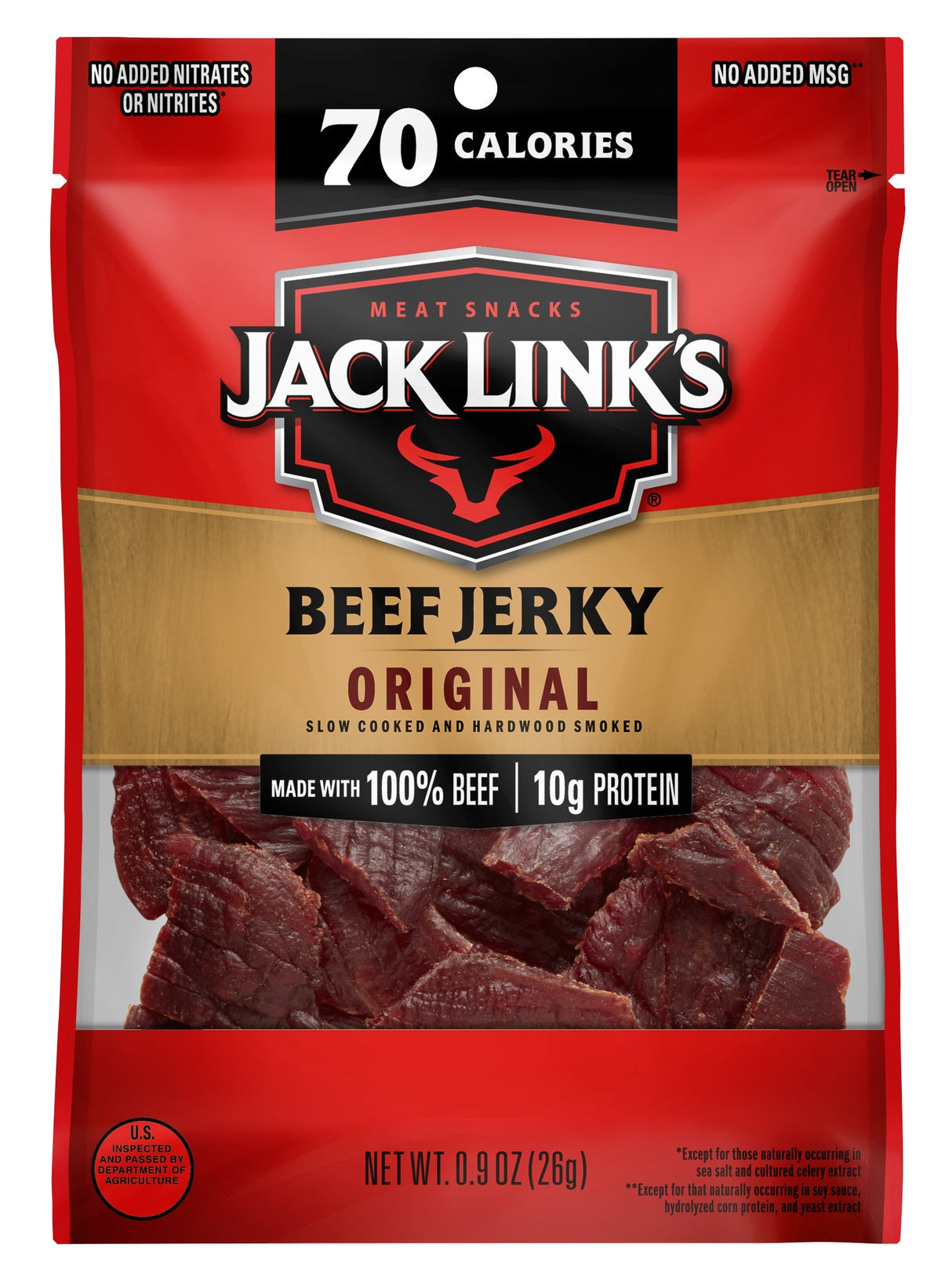Beef Jerky, Original, Pieces,48 - 0.9 OUNCE