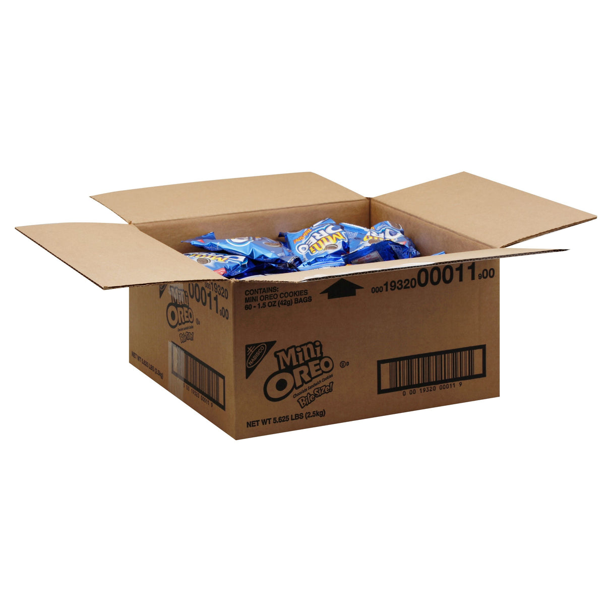 Cookies, Chocolate Sandwich, Mini, Cream, Single-Serve, Shelf-Stable,60 - 1.5 OUNCE