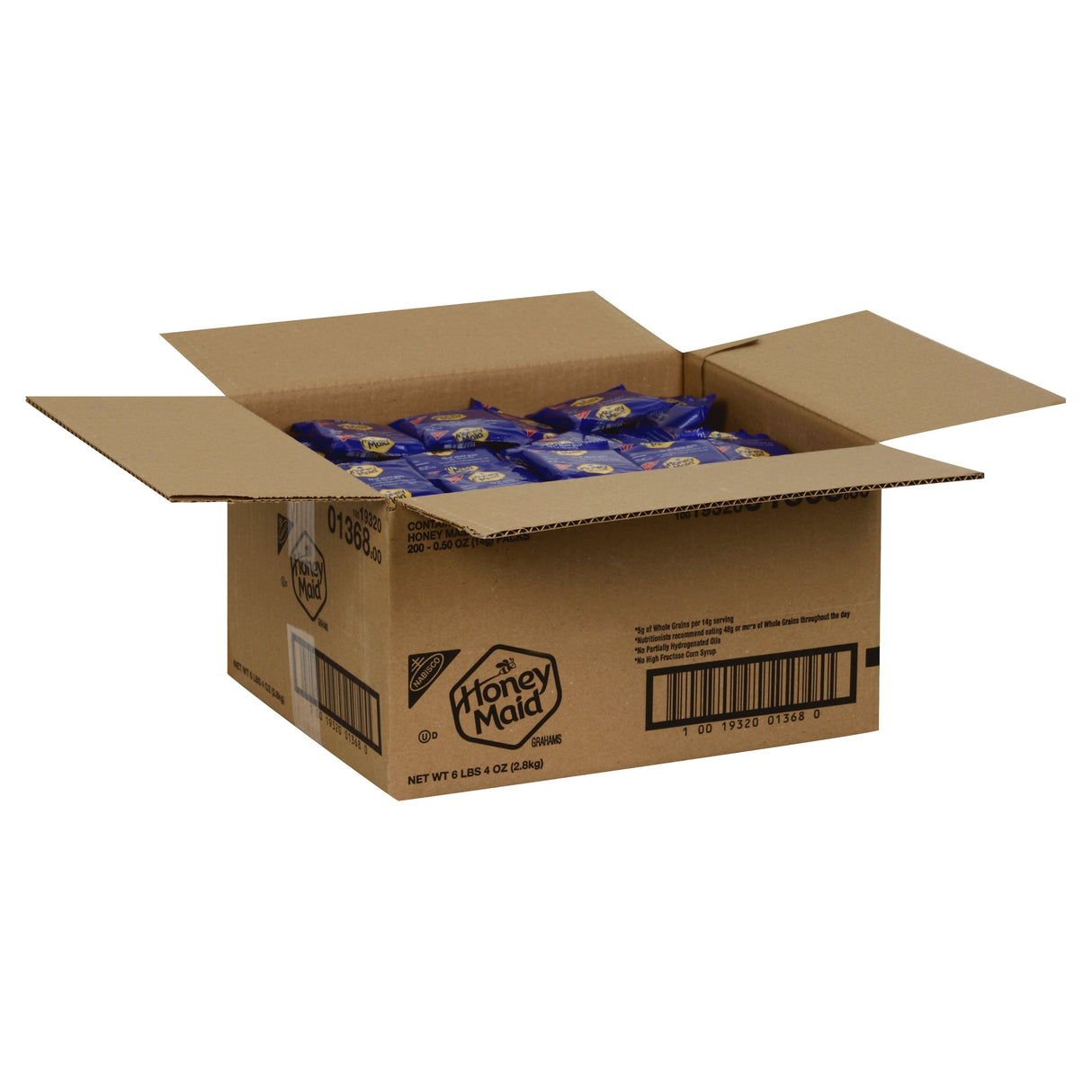 Crackers, Graham, Honey, Individual Packets,200 - 0.5 OUNCE