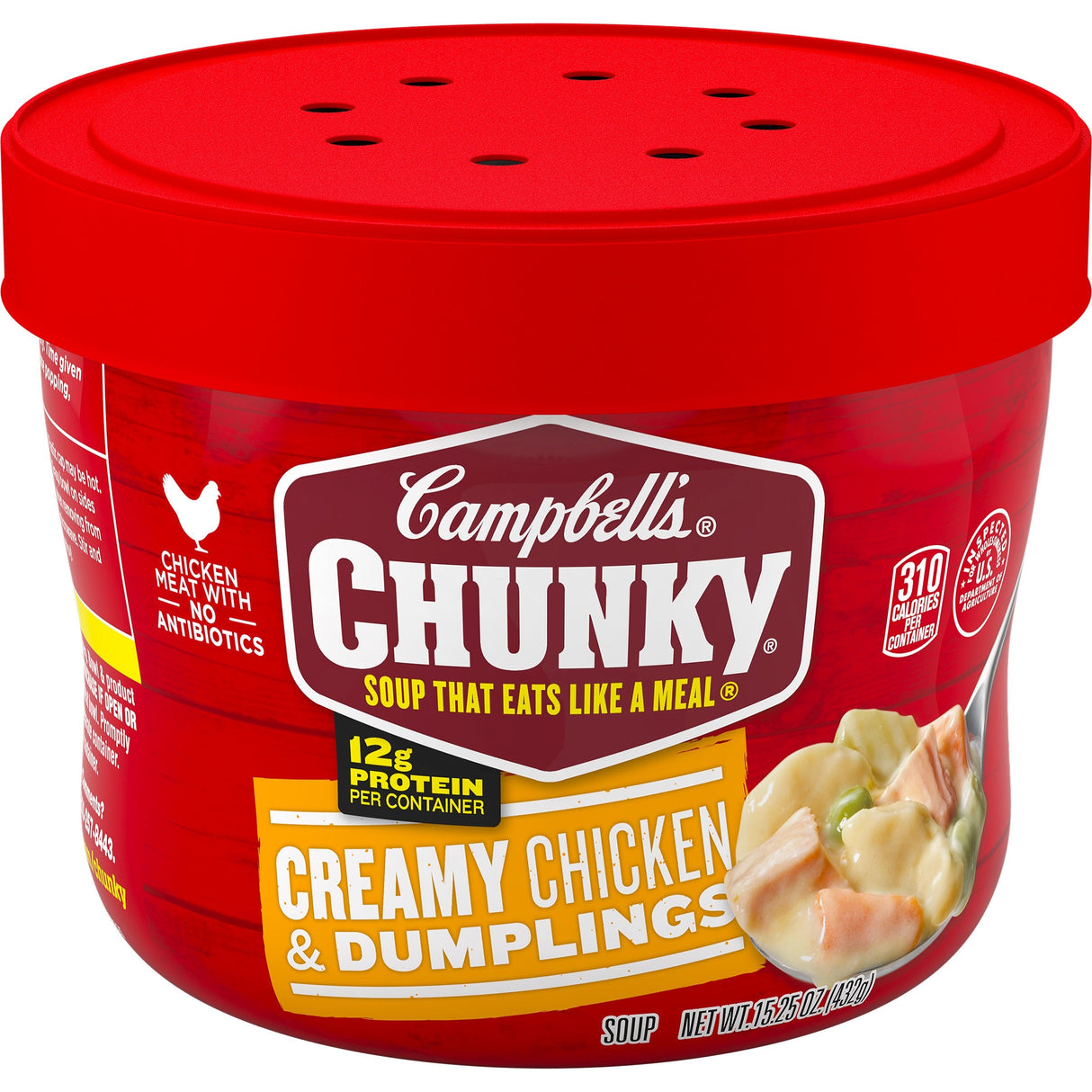 Soup, Creamy Chicken & Dumplings,8 - 15.25 OUNCE