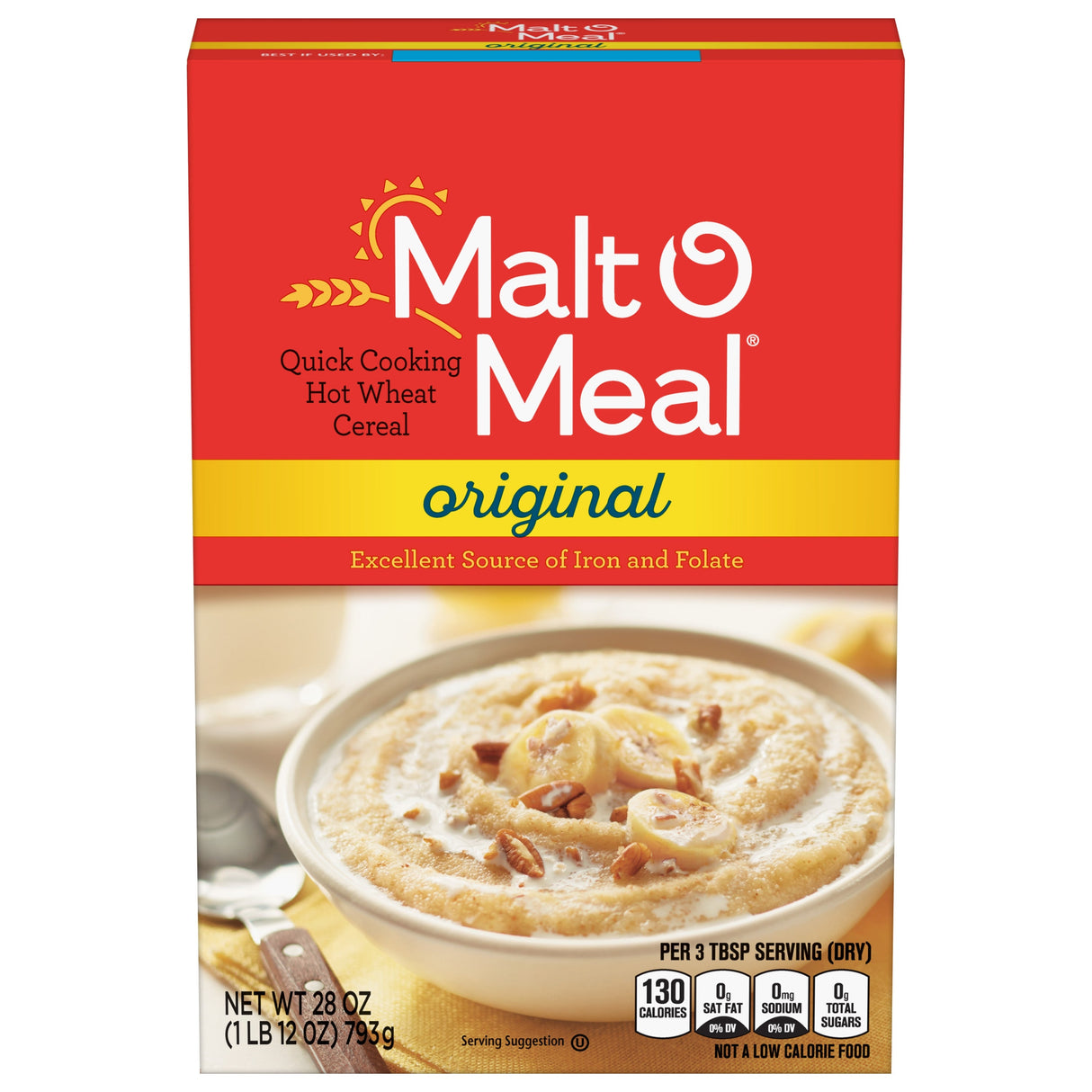 Cereal, Wheat, Quick Cooking Hot,12 - 28 OUNCE