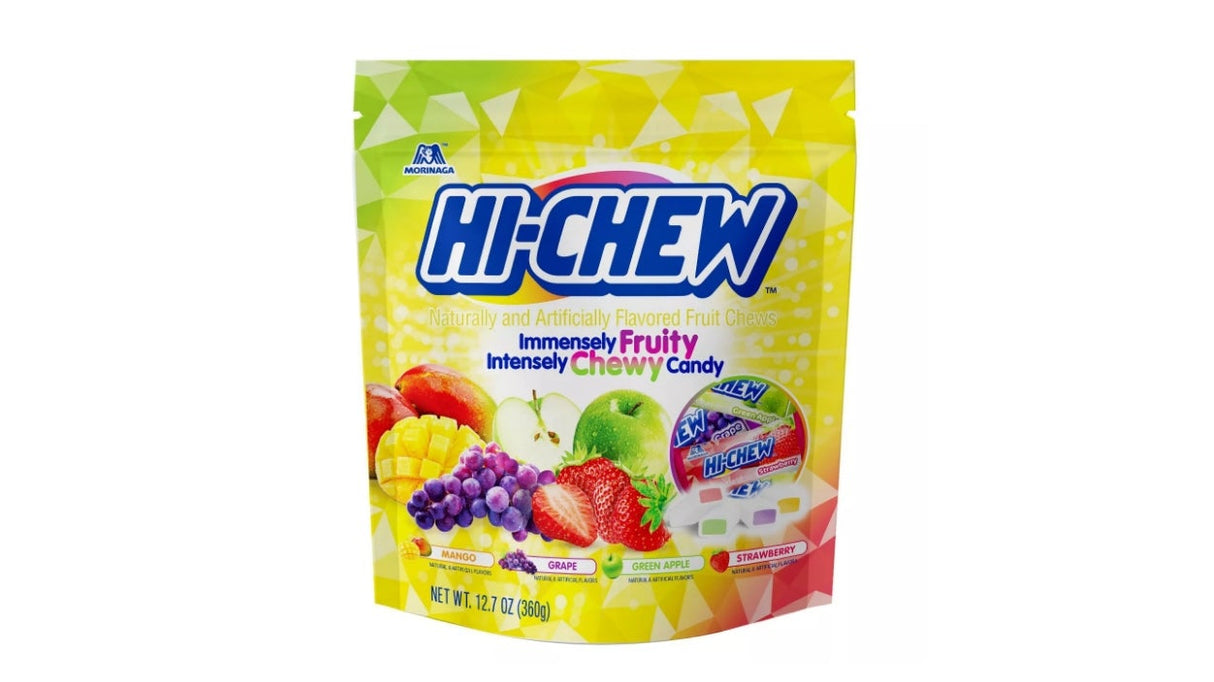 Candy, Chewy, Assorted, Mango/Grape/Green Apple/Strawberry, Individually-Wrapped,6 - 12.7 OUNCE