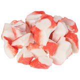 Crab Meat, Surimi, Flaked, Imitation, Cooked, Frozen,12 - 2.5 POUND