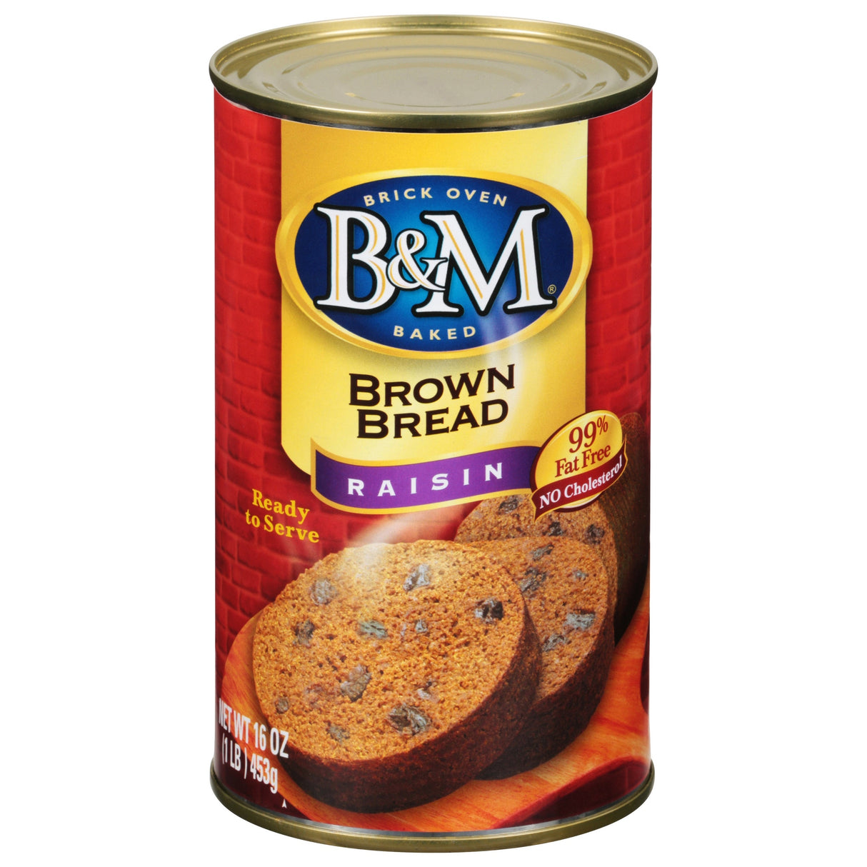 Bread, Brown, with Raisin,12 - 16 OUNCE
