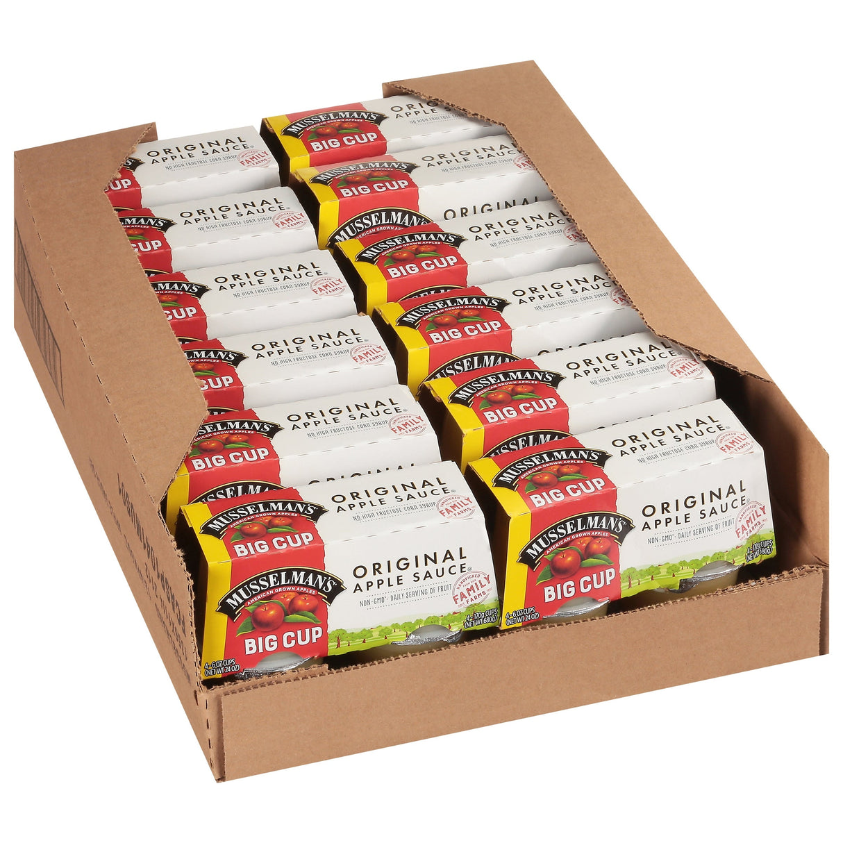 Apple Sauce, Original, Single-Serve Cup,12 - 24 OUNCE