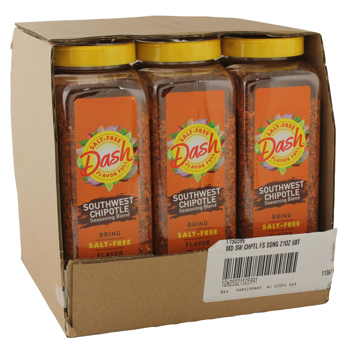 Seasoning Blend, Southwest Chipotle, Salt-Free,6 - 21 OUNCE