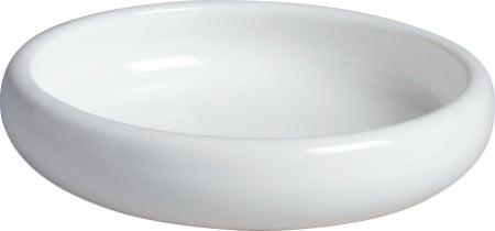 Saucers, Deep, Porcelain, 3.38 Inch, Classic White,12 - 12 COUNT