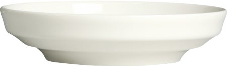 Plates, Soup, Porcelain, 10 Inch, Classic White,2 - 6 COUNT