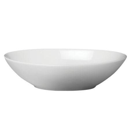Dishes, Monkey, Porcelain, 26 Ounce, 9 Inch, Classic White, Oval,6 - 3 COUNT
