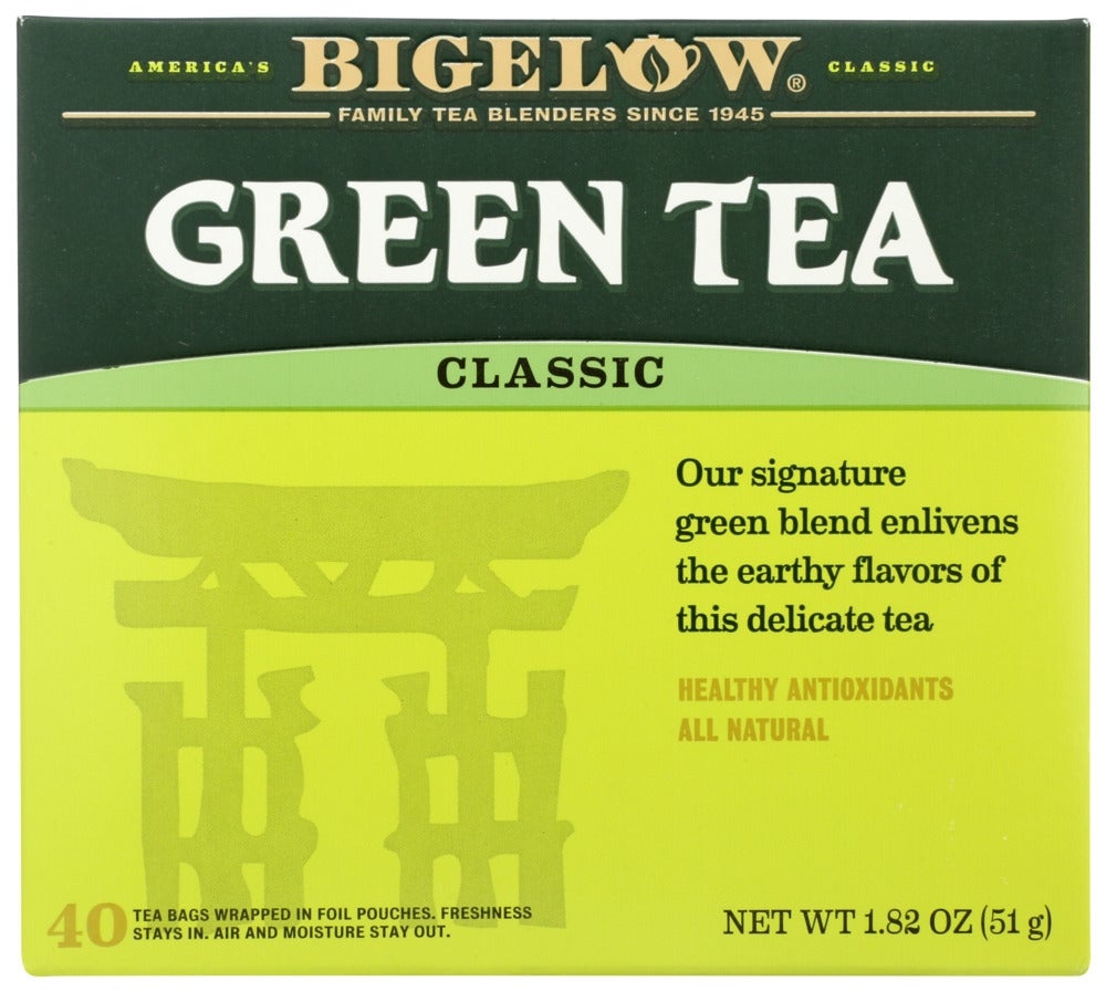 Tea, Green, Classic, Individually-Wrapped with String,6 - 1.82 OUNCE