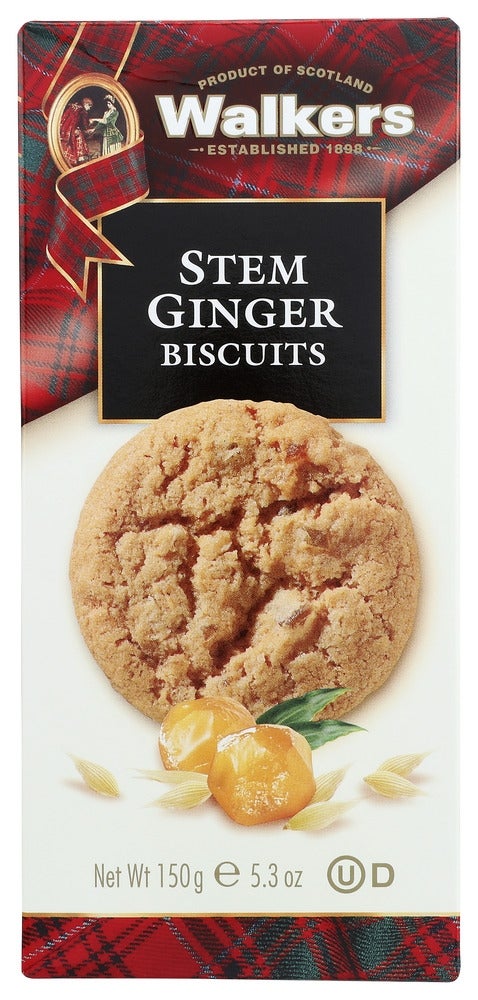 Cookies, Biscuit, Stem Ginger, Shelf-Stable,12 - 5.3 OUNCE