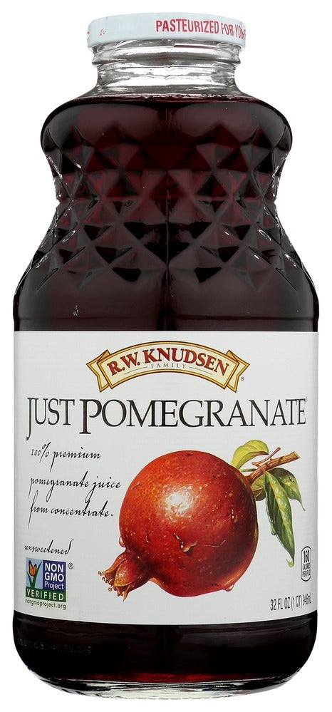 Juice, Pomegranate, 100%, Unsweetened, From Concentrate, Shelf-Stable,6 - 32 FLUID