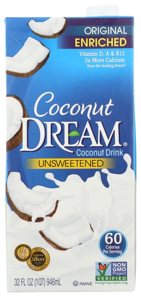 Milk, Coconut, Unsweetened Original,12 - 32 FLUID