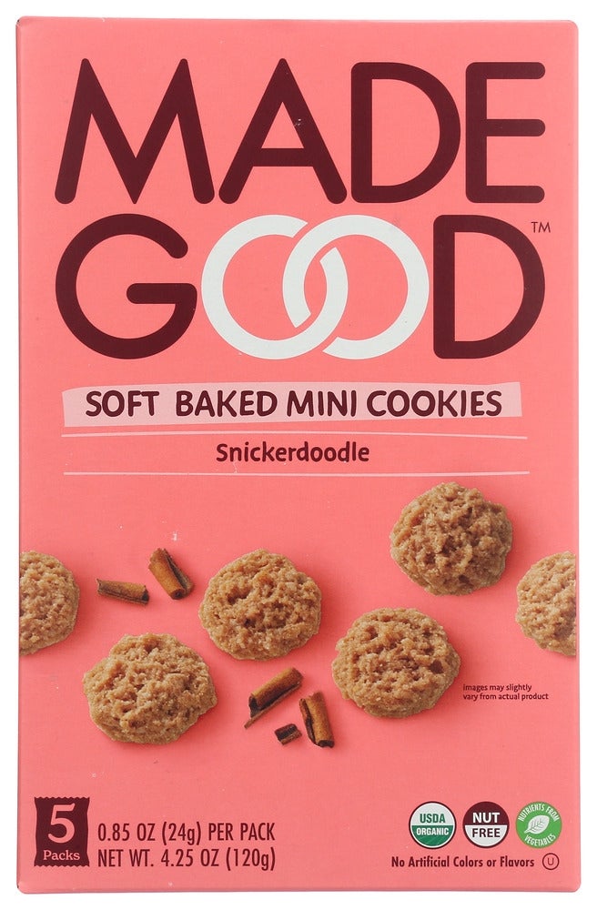 Cookie, Mini, Snickerdoodle,6 - 4.25 OUNCE