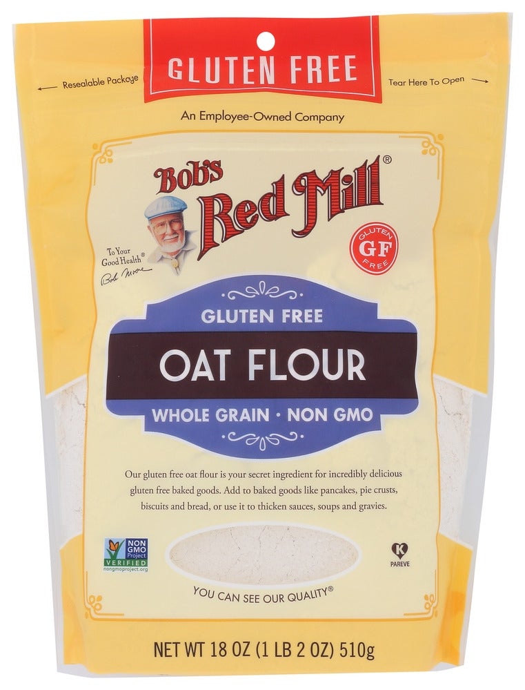 Flour, Whole Grain Oat,4 - 18 OUNCE